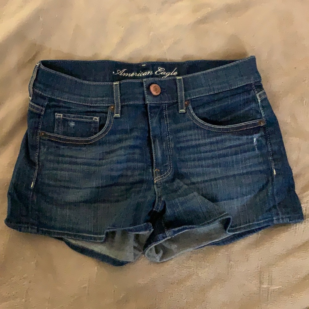 American Eagle Stretch Denim Jean Shorts